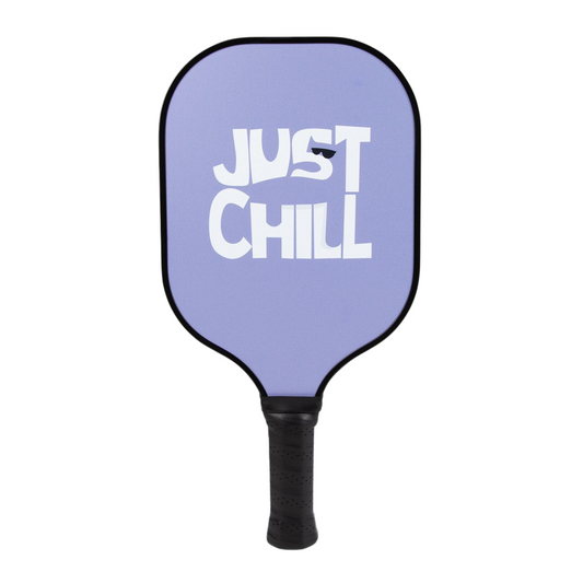 Cool Cat Pickleball Paddle (Purple - black edge)