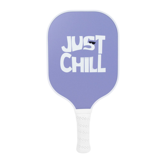 Cool Cat Pickleball Paddle (Purple - white edge)